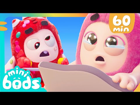 Oh No!!! My Painting Is Ruined! - Minibods | Mini Oddbods | Baby Oddbods | Funny Cartoons For Kids