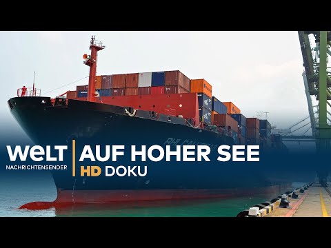 Ein Containerschiff auf hoher See | HD Doku