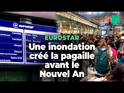 Pagaille en gare &agrave; Paris et &agrave; Londres apr&egrave;s des annulations d'Eurostar