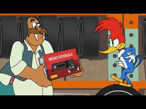 Woody saves Inga from evil Wally | Woody Woodpecker