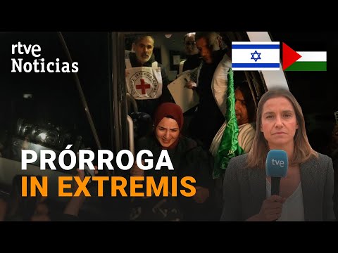 ISRAEL-GAZA: Acuerdan EXTENDER la TREGUA con HAM&Aacute;S para LIBERAR m&aacute;s REHENES | RTVE Noticias