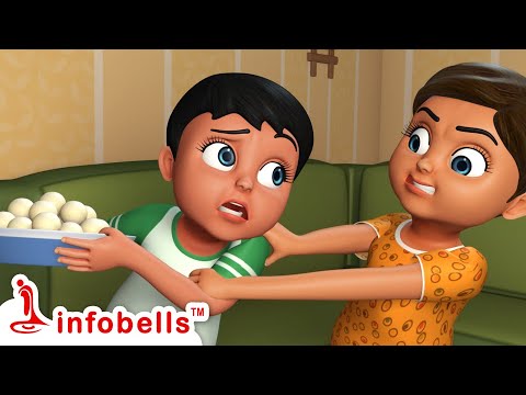 Chunnu Munnu Thhey Do Bhai | Hindi Rhymes for Children | Infobells