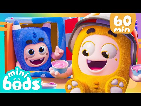 Ugh!!! I Want Some Ice Cream! - Minibods | Mini Oddbods | Baby Oddbods | Funny Cartoons For Kids