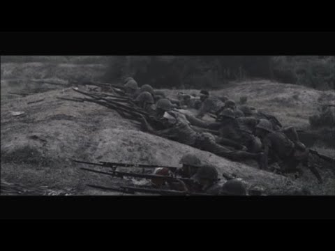 WW2 -  brutal close combat of American &amp; Japanese