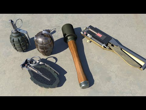 How hand grenades and rifle grenades work? - All about grenades Part 1