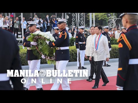 President Marcos Jr. leads Rizal day commemoration in Luneta