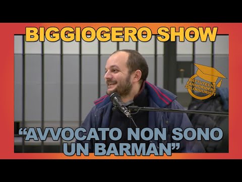 Biggiogero Show: &quot;Avvocato non sono un barman!&quot; (INEDITO)