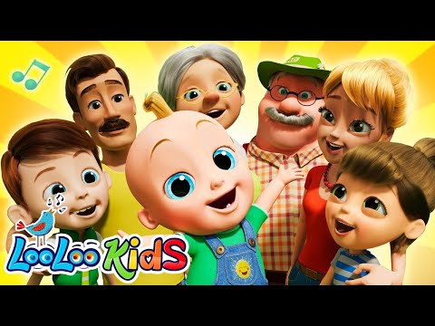 One Big Family + Emotion Song | More Children Music and Nursery Rhymes | by LooLoo Kids