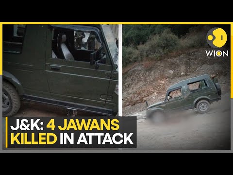 Poonch Terror Attack:  Army vehicle ambushed in Poonch area | Latest News | WION Newspoint