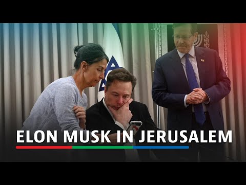 'It's remarkable what humans are capable of if they're fed falsehoods,' says Elon Musk in Jerusalem