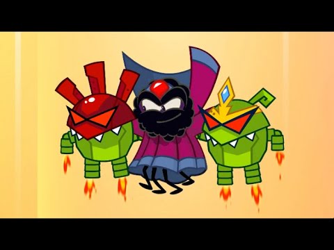 Om Nom Stories 💚 Super Noms - Robo-Noms Part 2 (Cut the Rope) 💚 Kedoo ToonsTV