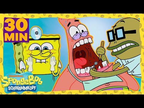 SpongeBob | 30 MINUTEN der besten medizinischen Momente in Bikini Bottom| SpongeBob Schwammkopf