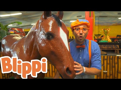 Blippi Learns Jungle Animals | Animals For Kids | Educational Videos For Children