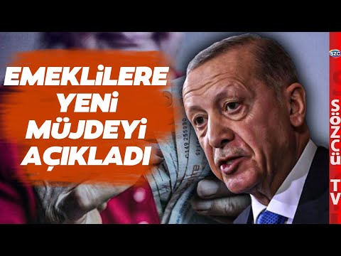 Erdoğan'dan Emeklilere Yeni M&amp;uuml;jde Geldi! 5 Bin TL İkramiyede Yeni Gelişme