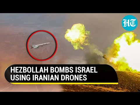 Hezbollah Uses Iranian Ababil 2 Drones; Drops Bombs On Israeli Troops Near Lebanon Border | Watch