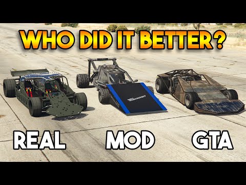 GTA 5 RAMP BUGGY VS MOD VS REAL ! (WHO DID IT BETTER?)