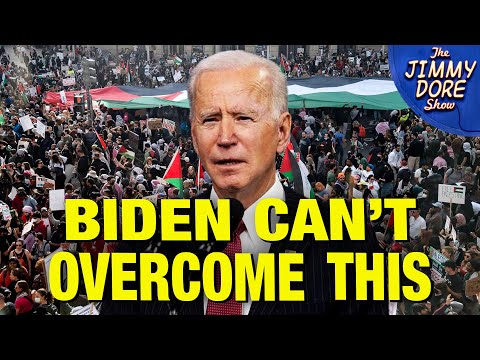 Largest Pro-Palestinian Protest Yet Descends On Biden &amp; White House!