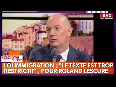 Le ministre d&eacute;l&eacute;gu&eacute; charg&eacute; de l'industrie juge &quot;trop restrictif&quot; le texte de la loi immigration