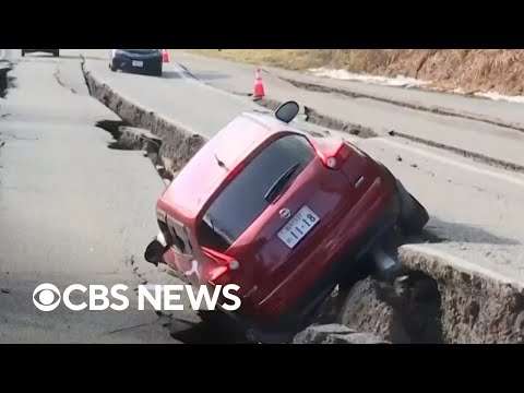 Aftershocks continue in Japan after deadly New Year's Day earthquakes