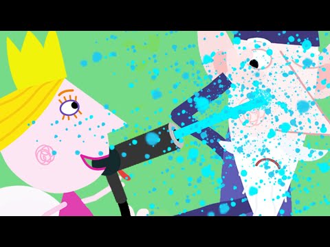 Ben and Holly&rsquo;s Little Kingdom | Water Fight! | Kids Videos