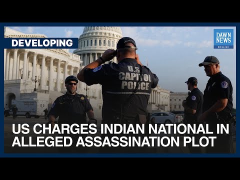 US Charges Indian National In Alleged Assassination Plot | Dawn News English