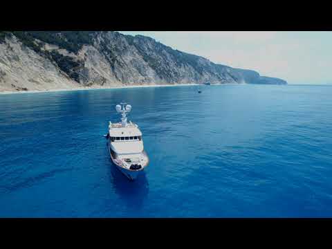 Best Beaches of Lefkada, Greece 📍 Deep House Drone 4K Footage 🎵