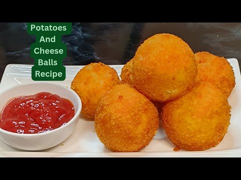 HOW TO MAKE POTATOES AND CHEESE BALL//YOU WON'T HAVE ENOUGH OF IT😋