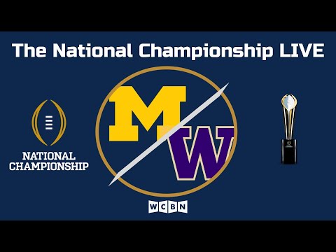 The 2024 College Football National Championship Game: #1 Michigan vs #2 Washington