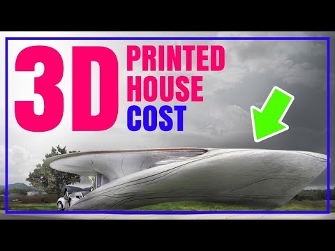 The Cost Of 3D PRINTED HOUSE  In 2022.