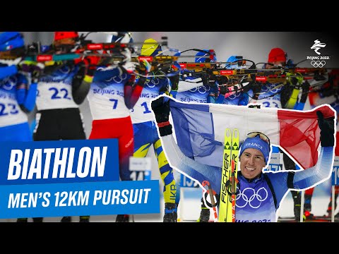 Biathlon - Men's 12.5km Pursuit | Full Replay | 