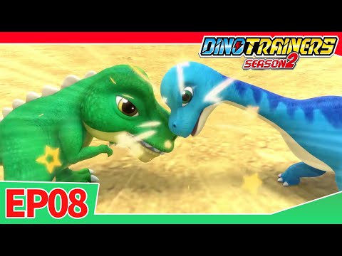 ⭐️New⭐️Dino Trainers Season 2 | EP08 Brachiosaurus, Energy Burst | Dinosaur for Kids | Cartoon |Toys