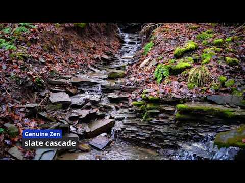 Water Cascade Medication for Meditation and Study | 