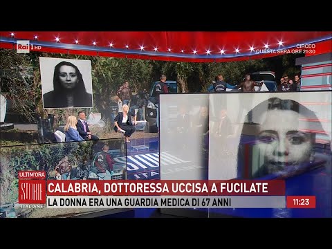 Calabria, dottoressa uccisa a fucilate -  Storie italiane 21/11/2023