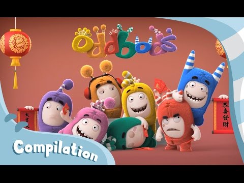 Oddbods | 2016 Chinese New Year Compilation