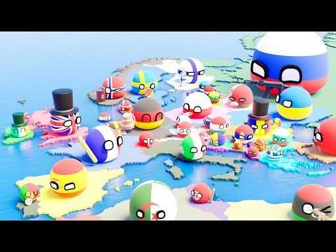 Meet the Europe || 3D Countryballs