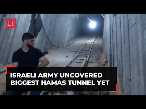 Gaza war: Israeli army says it uncovered biggest Hamas tunnel yet