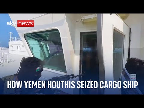 How Yemen Houthi rebels seized a cargo ship in Israel's Red Sea