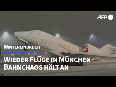 Winterchaos: Flughafen M&uuml;nchen nimmt Betrieb wieder auf | AFP