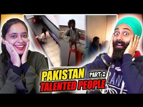 Pakistani Talented People (part2) | Indian Reaction | PunjabiReel TV