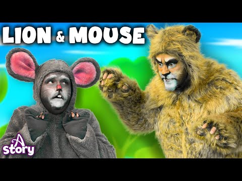 The Lion and The Mouse | English Fairy Tales &amp; Kids Stories