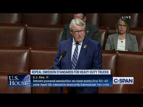 Rep. Allen Calls Out the Biden Administration's Reckless Emissions Standards for Heavy Duty Vehicles