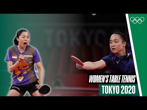 Women's Singles Table Tennis 🏓 Bronze Medal Match | Tokyo 2020