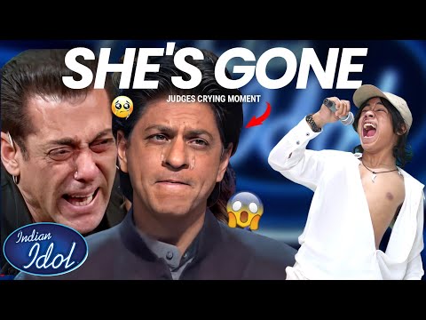 Syah Rukhan criying when they heard She's Gone Song with the most amazing voice in Indian Idol 2023!