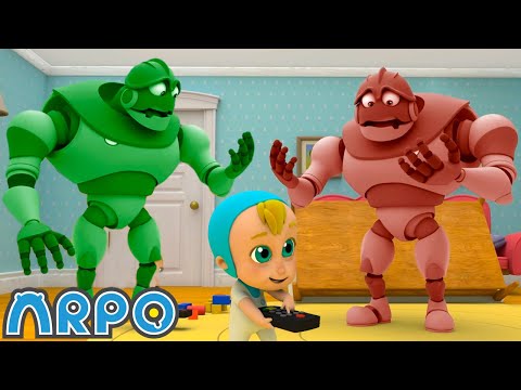 Remote CONTROLLING BABY 🎮 | ARPO The Robot | Funny Kids Cartoons | Kids TV Full Episode Compilation