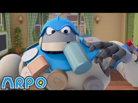 Stuck On You | ARPO The Robot Classics | Full Episode | Baby Compilation | Funny Kids Cartoons