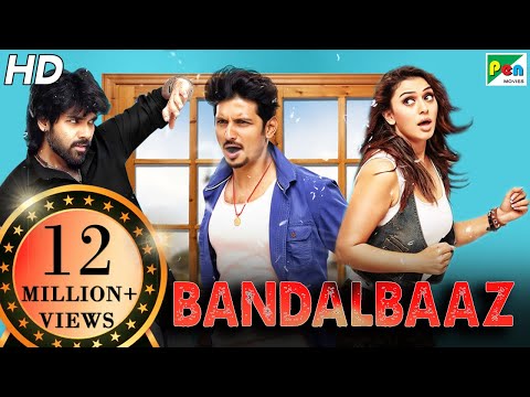 BANDALBAAZ | Pokkiri Raja | Full Comedy Hindi Dubbed Movie | Jiiva, Sibiraj, Hansika Motwani