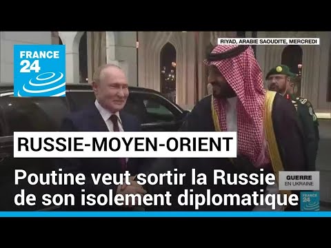 Poutine au Moyen-Orient pour sortir la Russie de son isolement diplomatique &bull; FRANCE 24