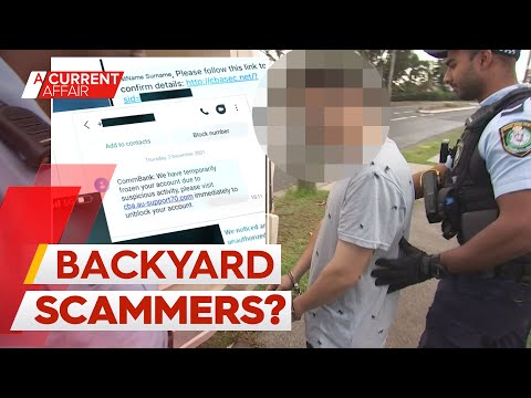 Shockingly simple set-up discovered after alleged scammer arrest | A Current Affair