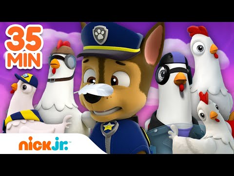 PAW Patrol | 35 MINUTEN mit Chickalettas besten Abenteuern 🐥 | Nick Jr. Deutschland