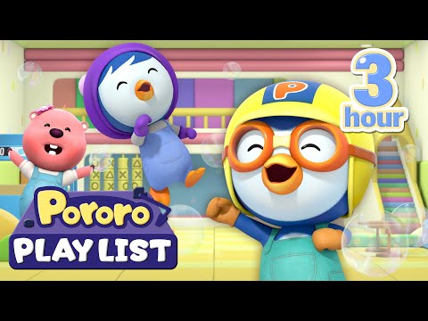 ★3 Hours★Happy Playtime Music for Kids | Pororo Kids Playlist? | Pororo the Little Penguin